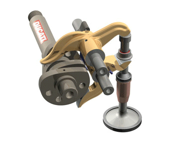 Ducati Desmo animated valves